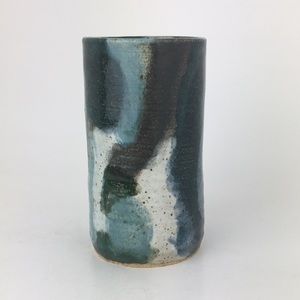 Handmade Studio Art Pottery Tumbler/Vase